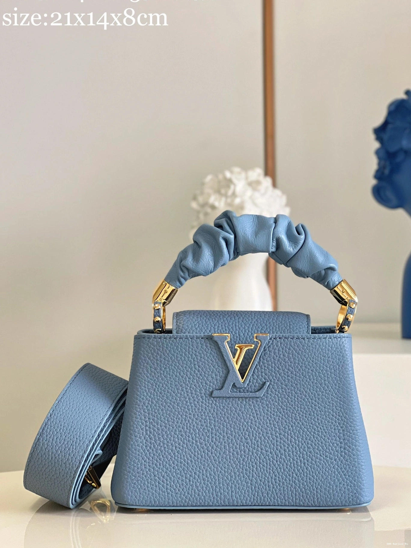 AAA Replica Ru LOUIS VUITTON MINI CAPUCINES 0813